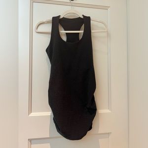 Dark gray Beyond the Bump tank/size medium